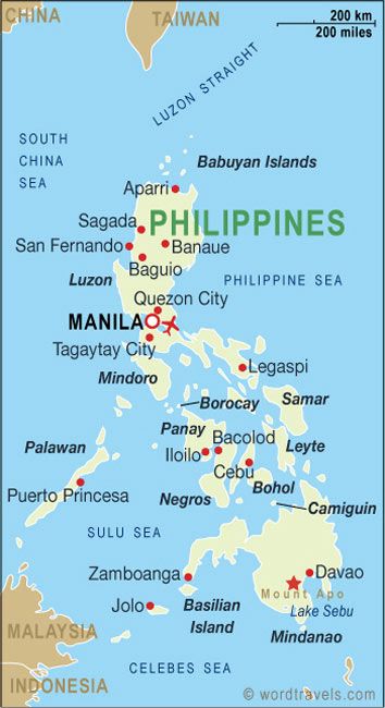 mapa filipinas